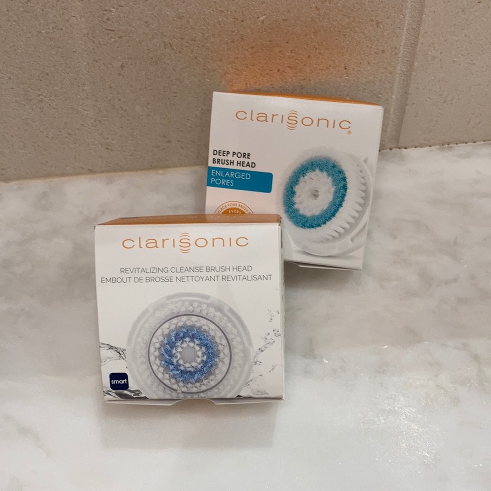 Clarisonic Heads(revitalizing cleanse & deep pore)